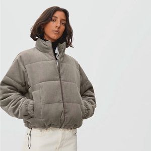 Everlane Corduroy Puffer